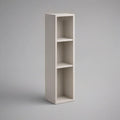 Estante Vertical com 3 Nichos em MDF Laminado Carvalho Claro, 30 x 30 x 120 cm