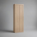 Armário Alto de 2 Portas em Carvalho Natural 60 x 35 x 180 cm